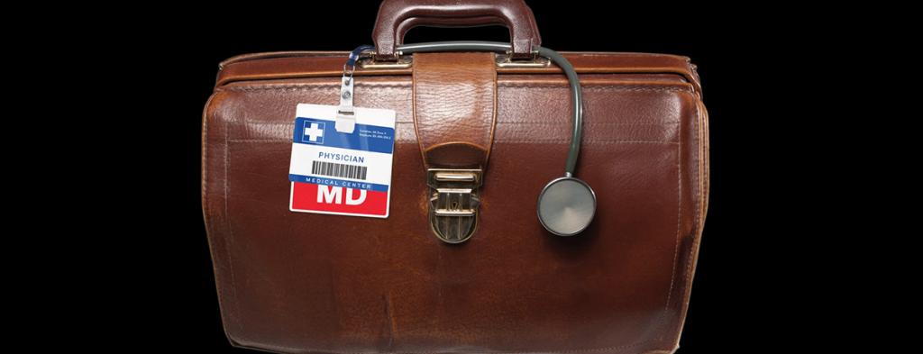 Photo of a medical bag.