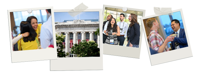 Graphic of 4 polaroid's 