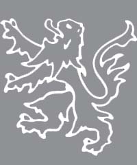 Outline of a griffin.
